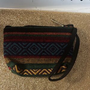 Multicolor Patterned Women's Bag